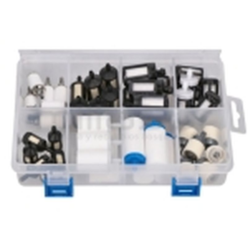 CAJA FILTROS GASOLINA UNIVERSAL ( 46 UDS) - motoscamaralweb.com