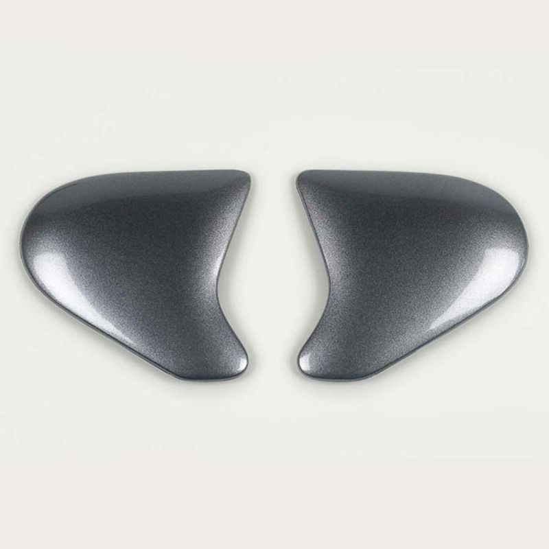 Cubiertas laterales ARAI (Sistema SuperAdSis ZF). PLATINUM Gris (Modelos: SZ-F) - motoscamaralweb.com