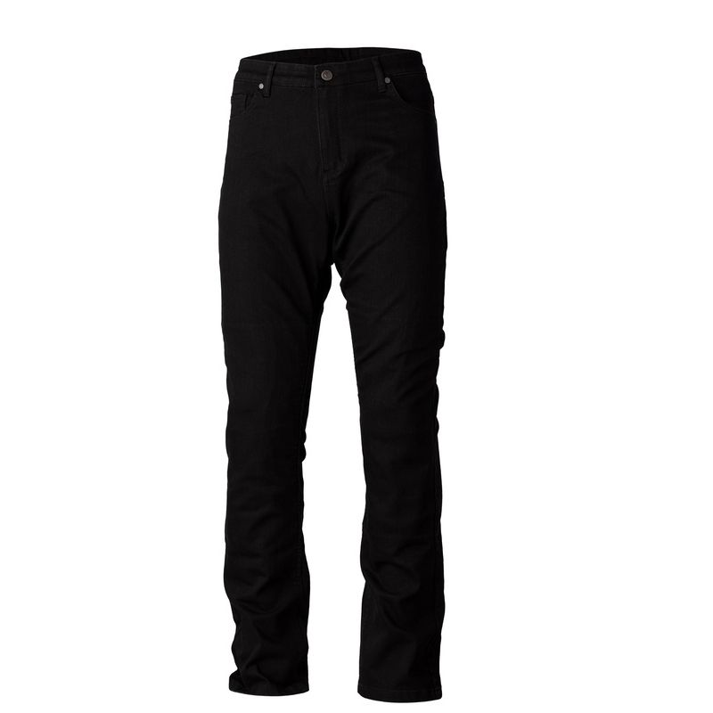 Pantalón textil reforzado con aramida RST Straight Leg 2 CE hombre (pernera larga) - Negro - motoscamaralweb.com