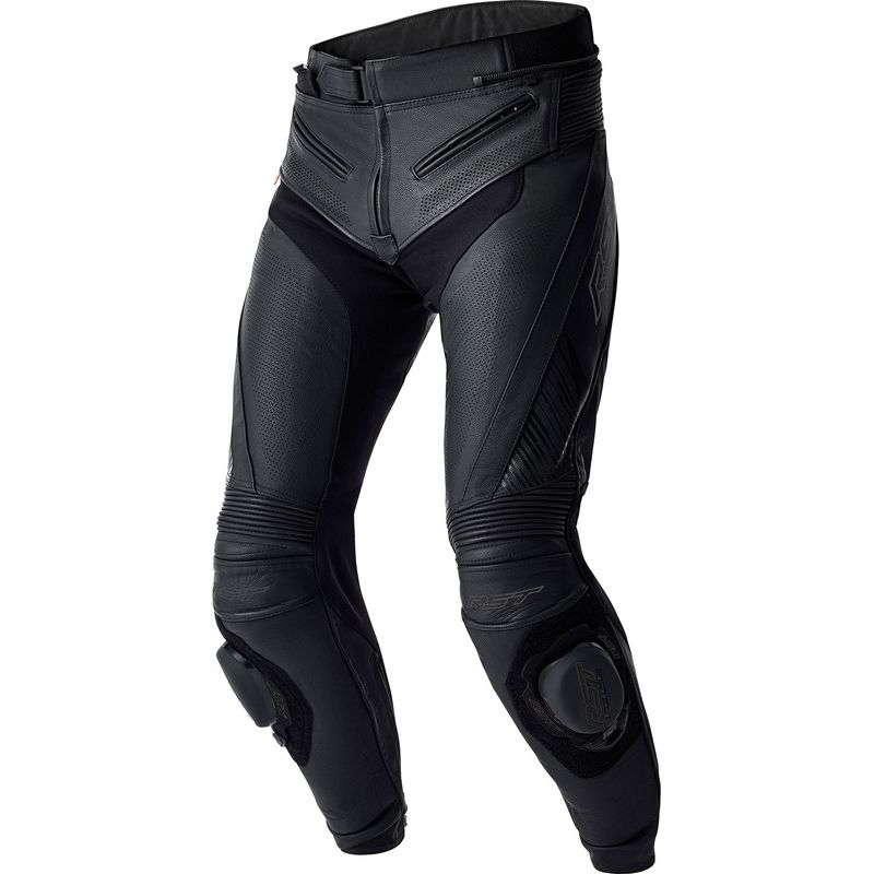 RST Tractech Evo D30 Leather Pants - Black - motoscamaralweb.com
