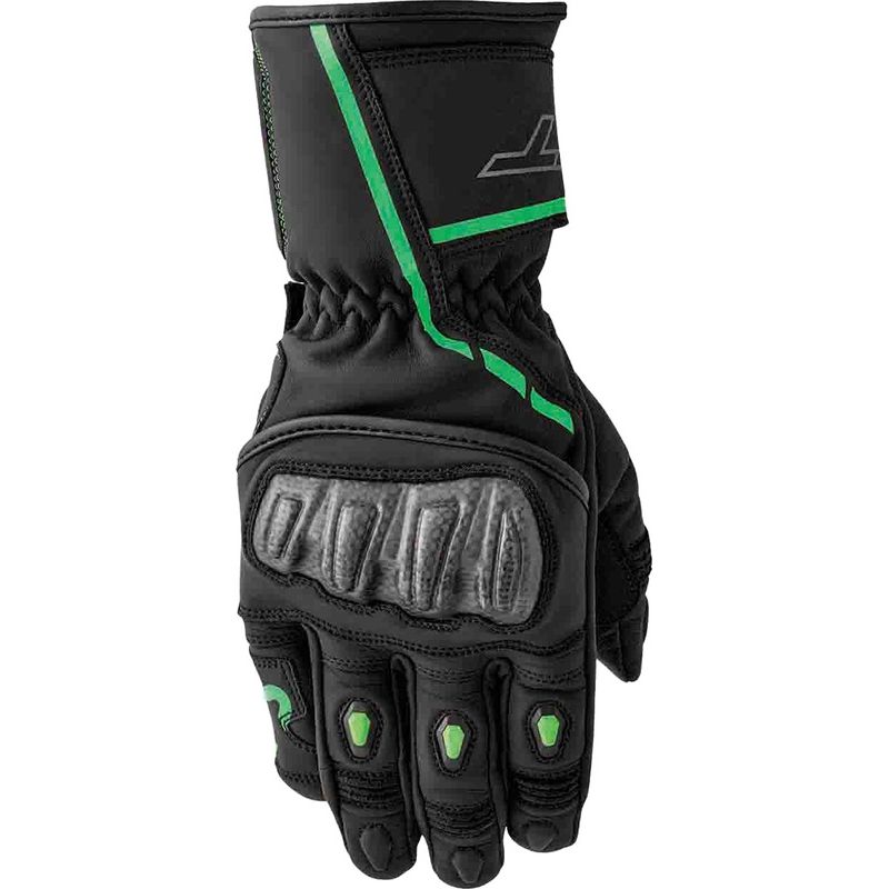 RST S1 Gloves - Black/Flo Green - motoscamaralweb.com