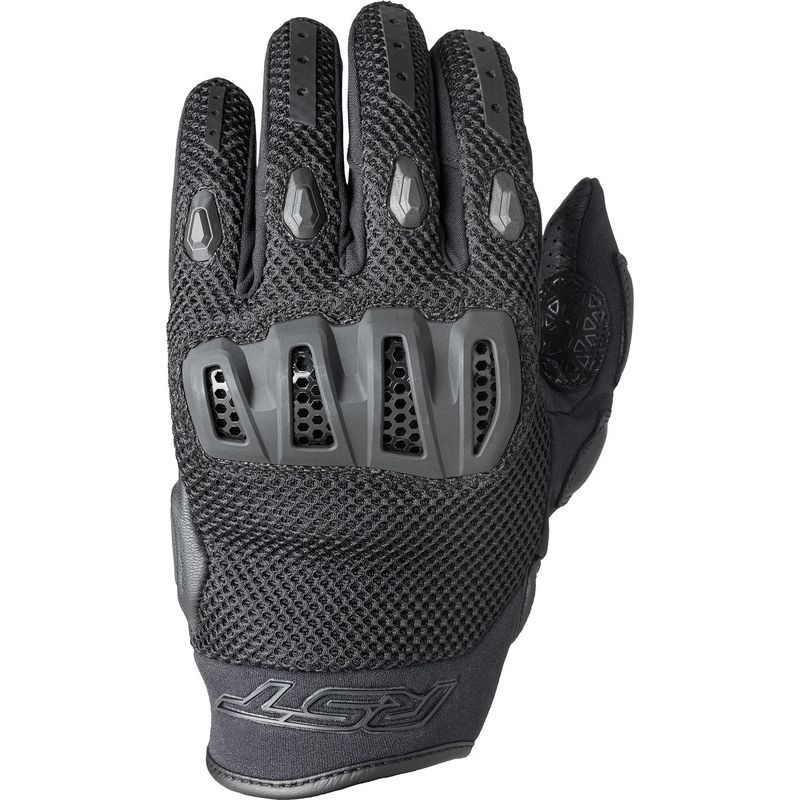 RST Vortek Gloves - Black - motoscamaralweb.com
