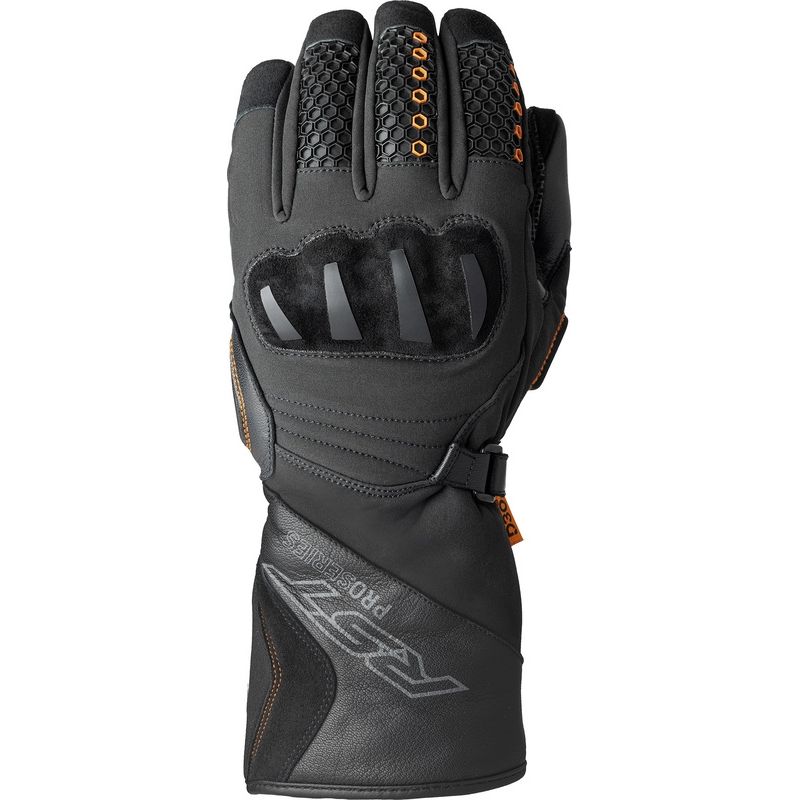 RST Pro Series Artic D3O Waterproof Gloves - Black - motoscamaralweb.com