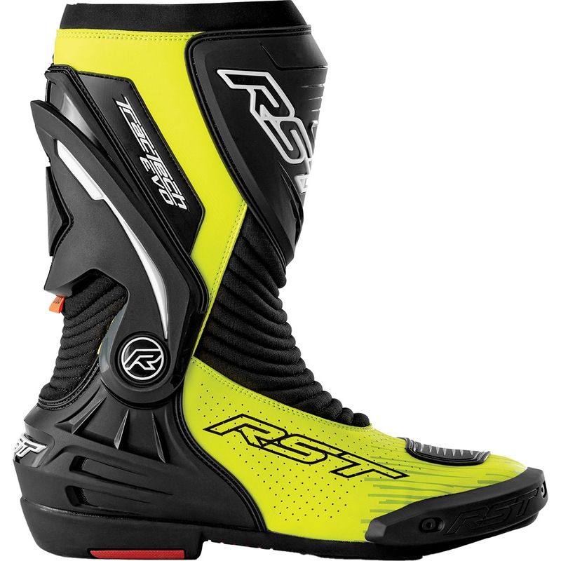 Botas RST TracTech Evo D3O - Negro/Amarillo Fluo - motoscamaralweb.com