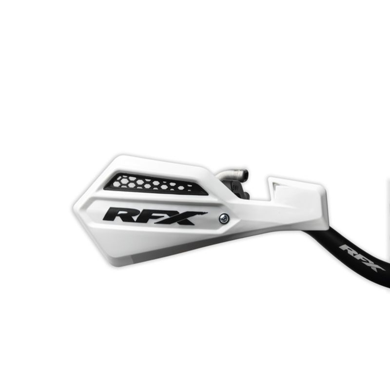 Paramanos RFX Serie 1 (blanco/negro) con kit de montaje incluido - motoscamaralweb.com