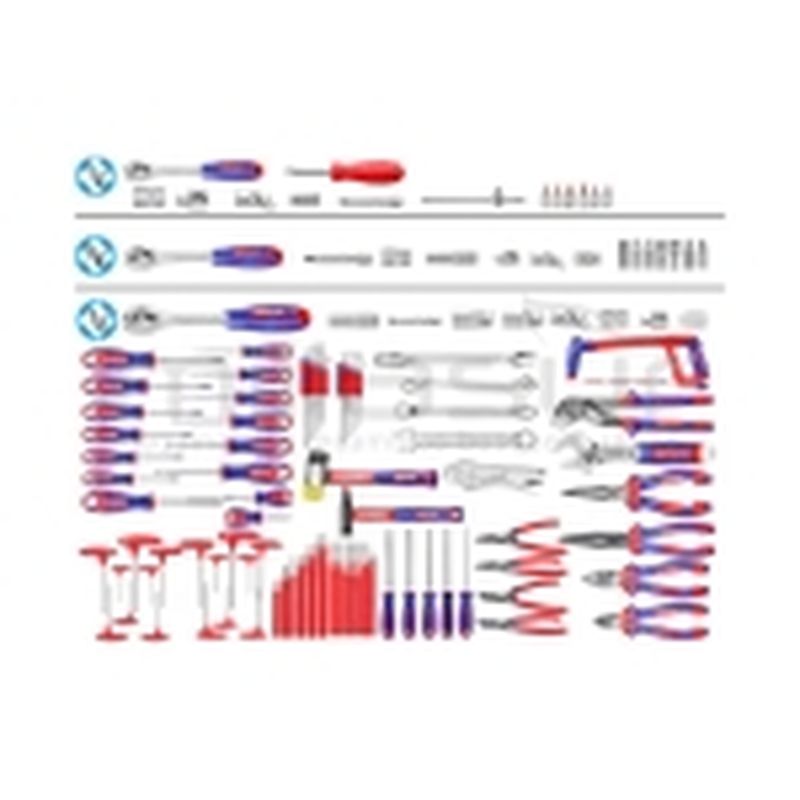 CARRO PORTAHERRAMIENTAS 7 CAJONES CON 328PCS EMTOP - motoscamaralweb.com