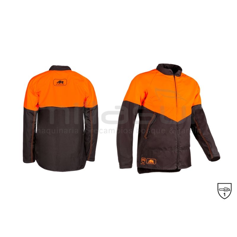 CHAQUETA ANTICORTE BASE PRO CLASS1 TALLA XL (PROTECCION en brazos y pecho) - motoscamaralweb.com