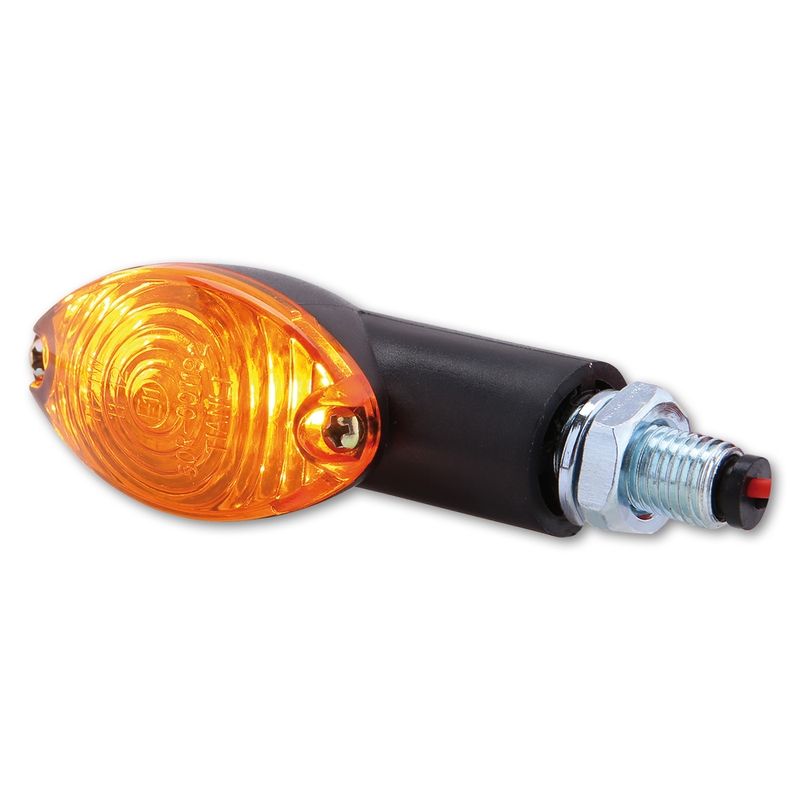 Intermitente HIGHSIDER smart Cateye Mini - cristal naranja - homologado E - Pareja - motoscamaralweb.com