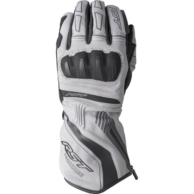 RST Pro Series Vega Gloves - Black/Silver - motoscamaralweb.com