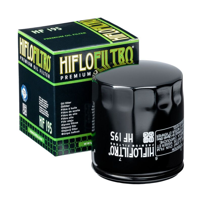Filtro de aceite HIFLOFILTRO - HF195 - motoscamaralweb.com