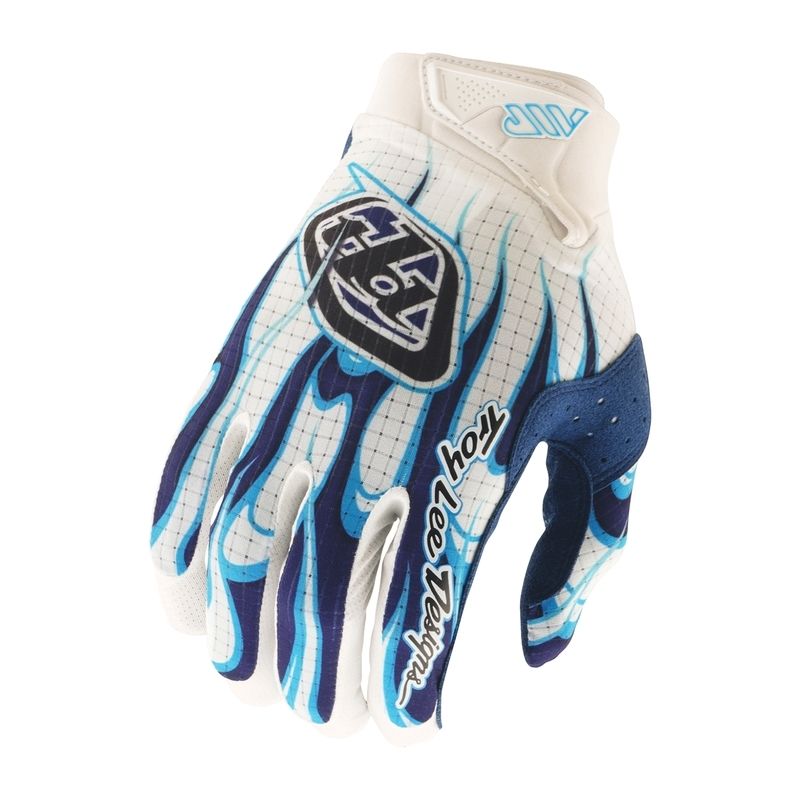 Guantes TROY LEE DESIGNS Air - Torched White/Blue - motoscamaralweb.com