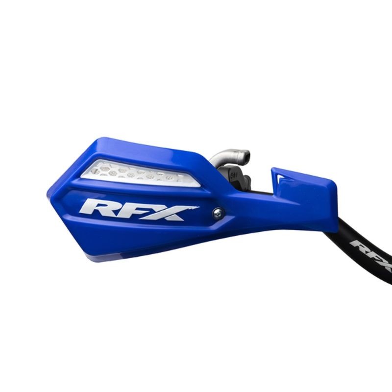 Paramanos RFX Serie 1 (azul/blanco) con kit de montaje incluido - motoscamaralweb.com