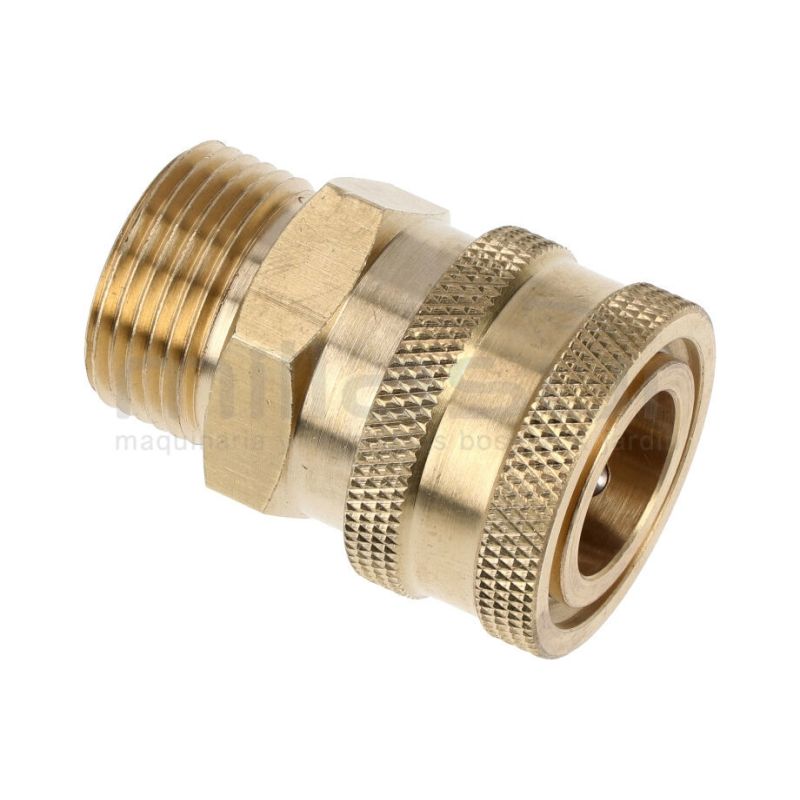 CONECTOR MANGUERA HIDROLIMPIADORA 3/8 HEMBRA RAPIDO - 22MM MACHO - motoscamaralweb.com