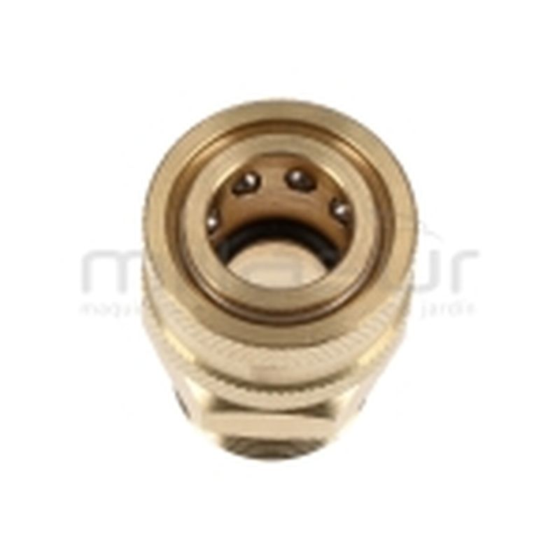 CONECTOR MANGUERA HIDROLIMPIADORA 3/8 HEMBRA RAPIDO - 22MM MACHO - motoscamaralweb.com