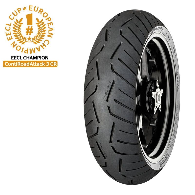 Neumático CONTINENTAL CONTIROADATTACK 3 CR CLASSIC RACE 110/80 R 18 M/C 58V TL - motoscamaralweb.com
