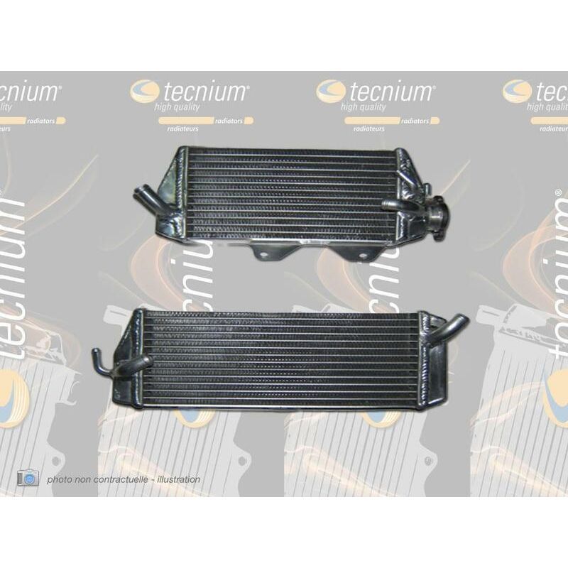 Radiador de aluminio soldado standard lado derecho - motoscamaralweb.com