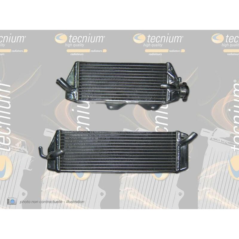 Radiador de aluminio soldado standard lado izquierdo - motoscamaralweb.com