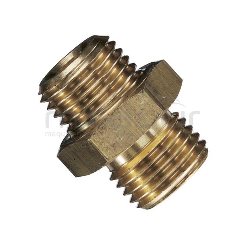 CONECTOR REDUCTOR MANGUERA HIDROLIMPIADORA 1/4 MCH / 3/8 MCH - motoscamaralweb.com