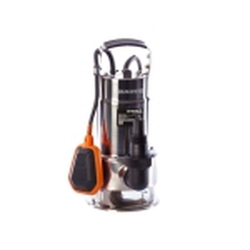 BOMBA ELECTRICA SUMERGIBLE AGUAS SUCIAS 1000W ACERO INOX - motoscamaralweb.com