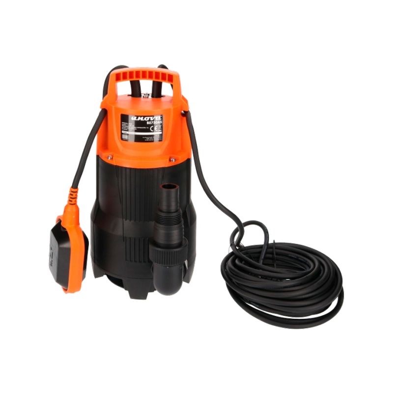 BOMBA ELECTRICA SUMERGIBLE AGUAS SUCIAS 750W EN FIBRA - motoscamaralweb.com