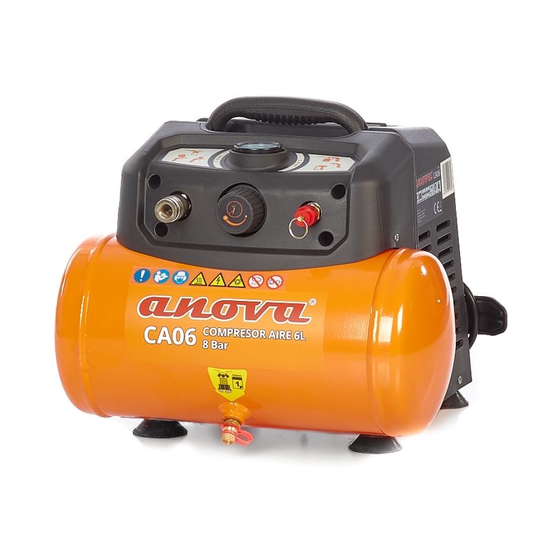 COMPRESOR AIRE ANOVA 6L - motoscamaralweb.com
