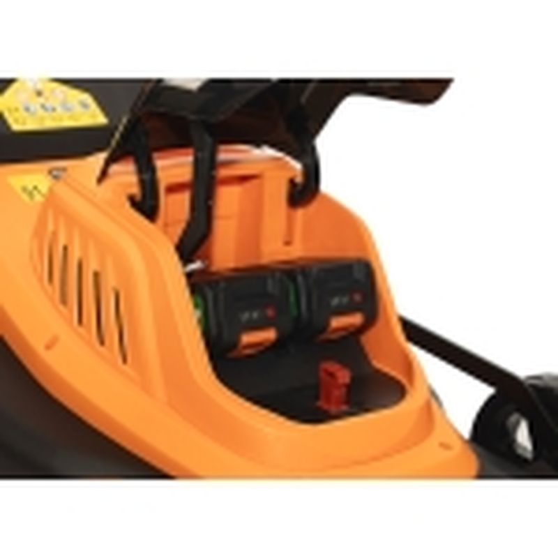 CORTACESPED BATERÍA ANOVA E-PLUS 20V - 43CM - INCLUYE 2 BATERIAS 4AH Y CARGADOR DOBLE - motoscamaralweb.com