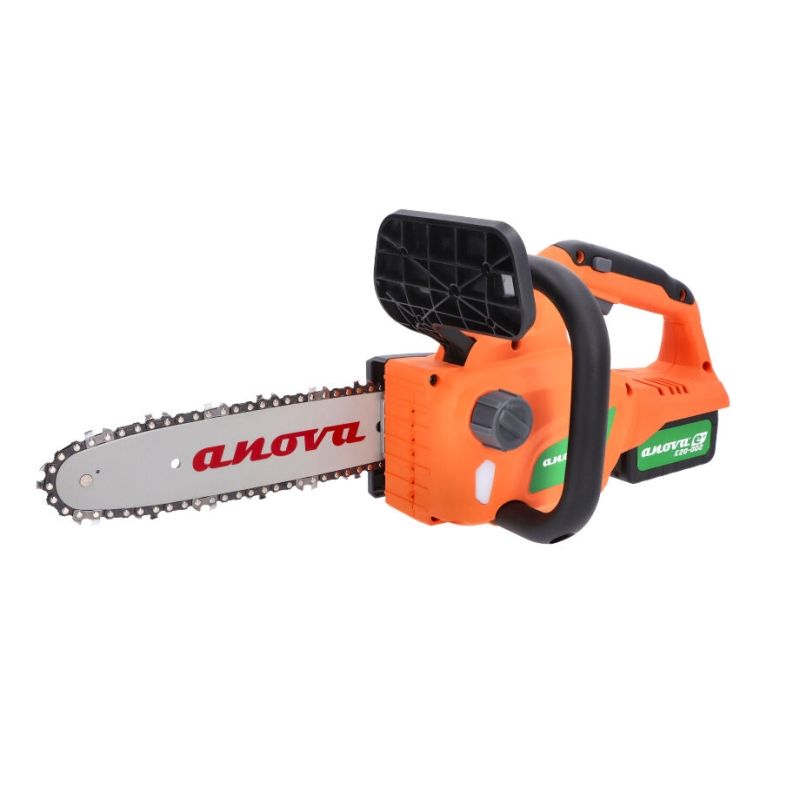 MOTOSIERRA BATERÍA ANOVA E-PLUS 20V 10 - INCLUYE 1 BATERIA 4.0AH Y CARGADOR - motoscamaralweb.com