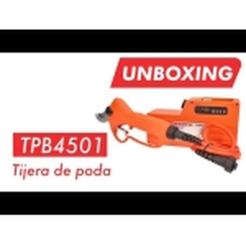 TIJERA PODA BATERIA 1080W - CORTE PROGRESIVO (EQUIPO COMPLETO) - motoscamaralweb.com