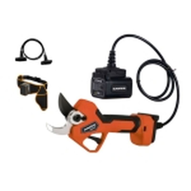 TIJERA PODA BATERIA 1150W - CORTE PROGRESIVO - ARNÉS CINTURA (EQUIPO COMPLETO) - motoscamaralweb.com