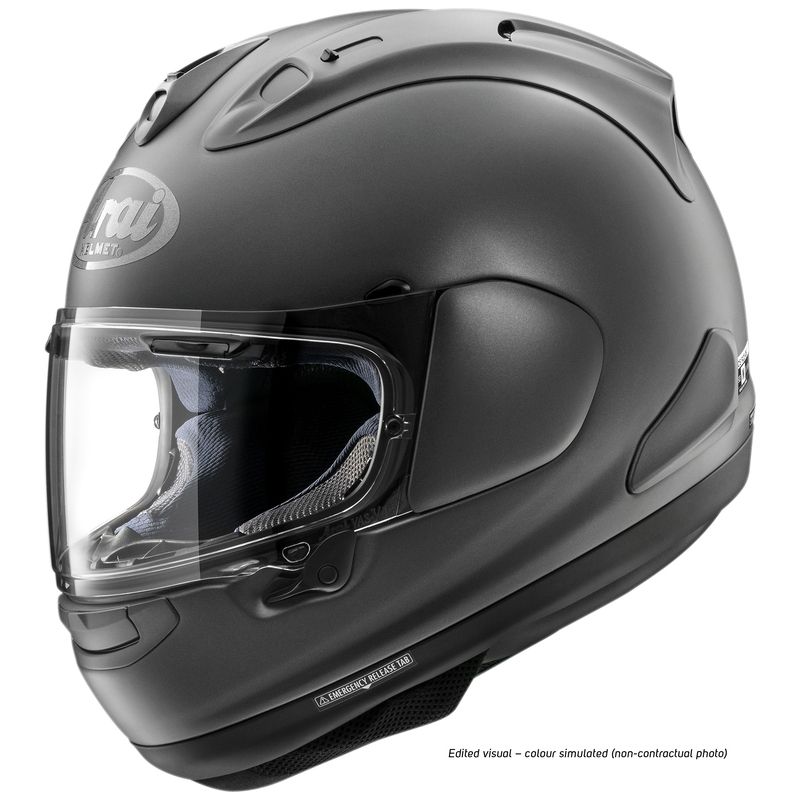 Casco ARAI RX-7V EVO - Frost Gun Metallic - motoscamaralweb.com