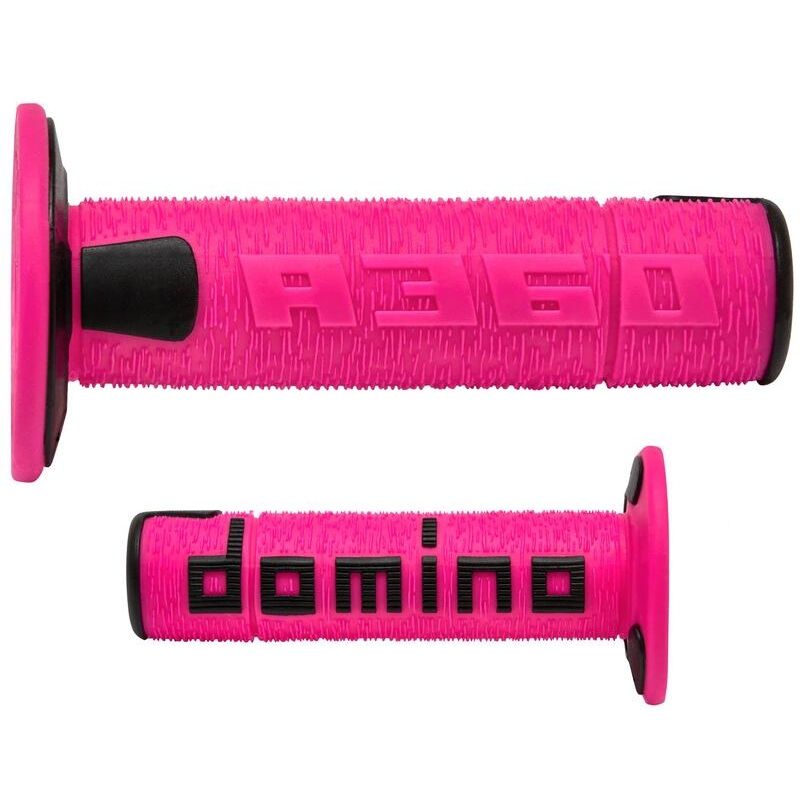 Puños Domino Off Road A360 negro/gris A36041C4052A7-1 - motoscamaralweb.com
