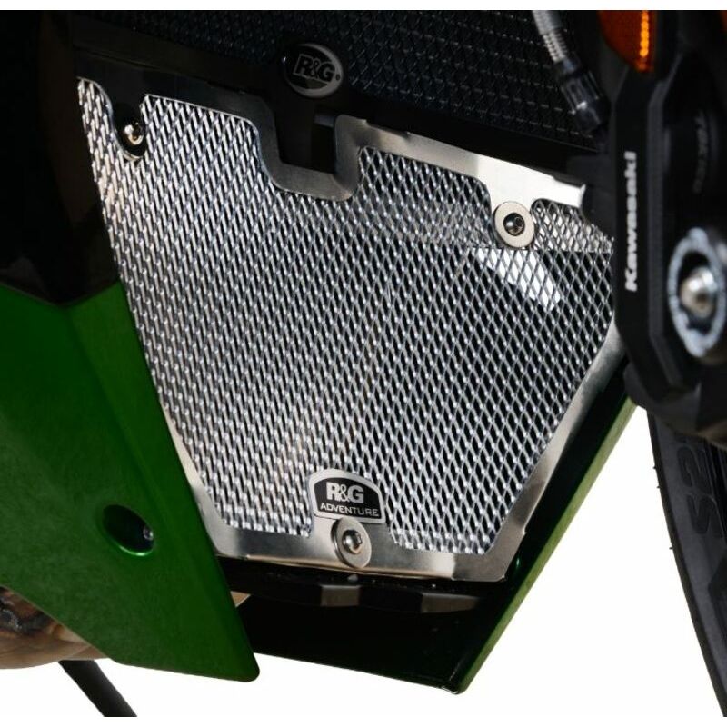 R&amp;amp;G RACING Aluminium Downpipe grille - Kawasaki H2 SX - motoscamaralweb.com