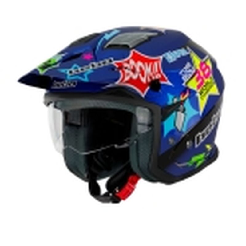 Casco Trial HTR P01 V6 T. Bou | HTR | Motos Camaral