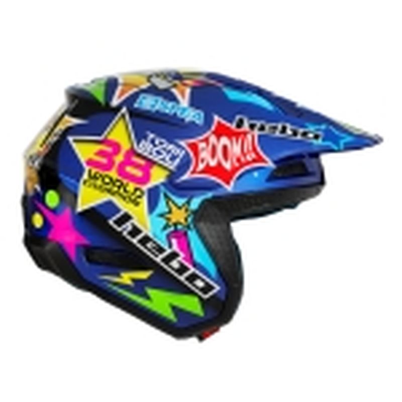 Casco Trial HTR F02 T. BOU 38 | HTR | Motos Camaral