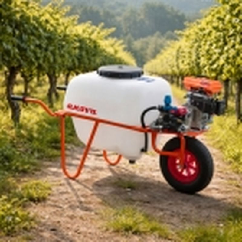 CARRETILLA SULFATADORA (1 RUEDA) - BOMBA COMET - motoscamaralweb.com