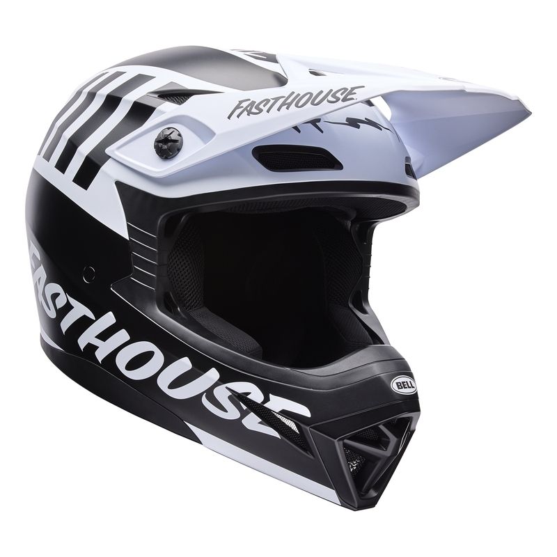 Casco BELL MX-10 Mips - Fasthouse Black/White - motoscamaralweb.com
