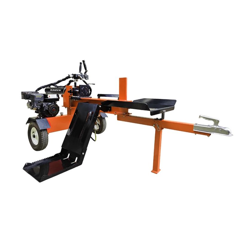 ROMPEDORA DE LEÑA HORIZONTAL 7HP CON BRAZO ELEVADOR - 22TON - motoscamaralweb.com