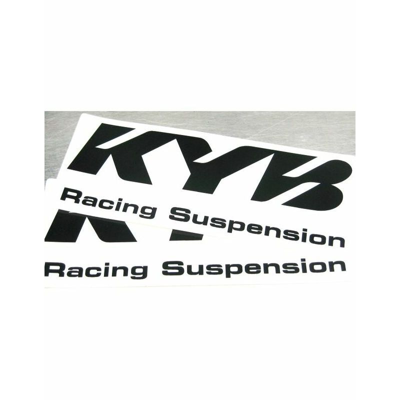 Adhesivo de horquilla blanco KYB - motoscamaralweb.com