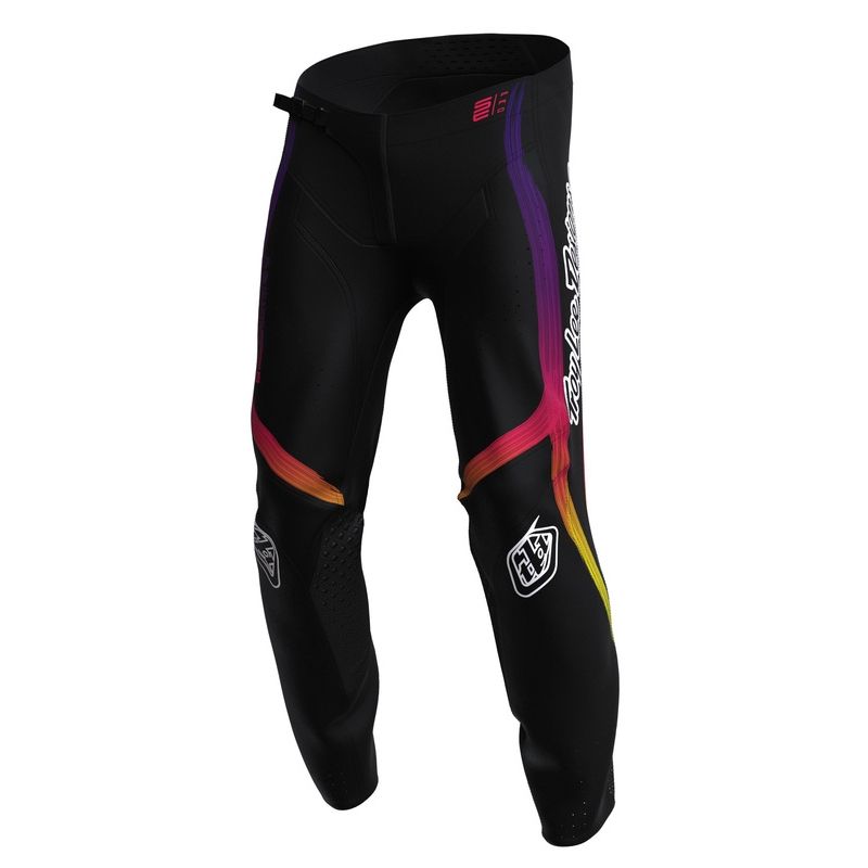 Pantalón infantil TROY LEE DESIGNS SE Pro Stripes - Black/multi - motoscamaralweb.com