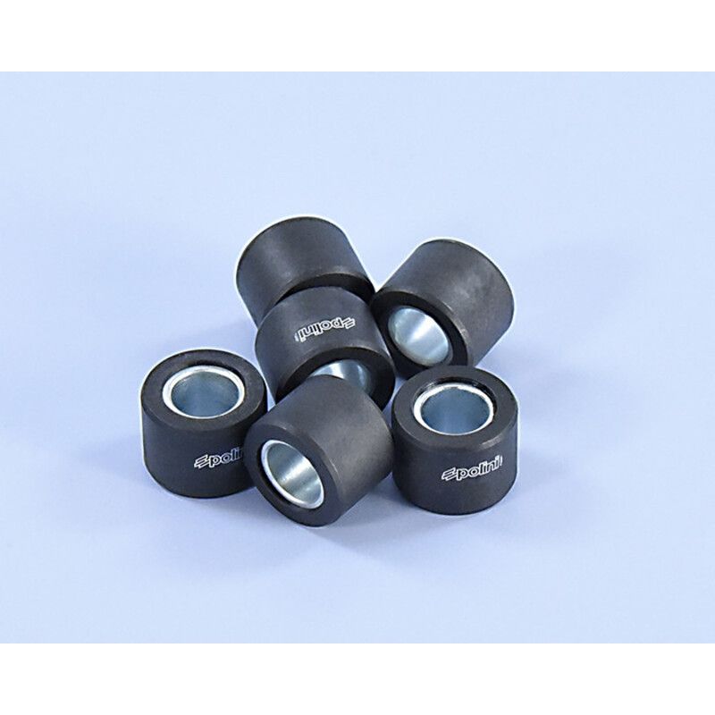 Rodillos de variador POLINI 24x18mm 22.5gr - 6 piezas - motoscamaralweb.com