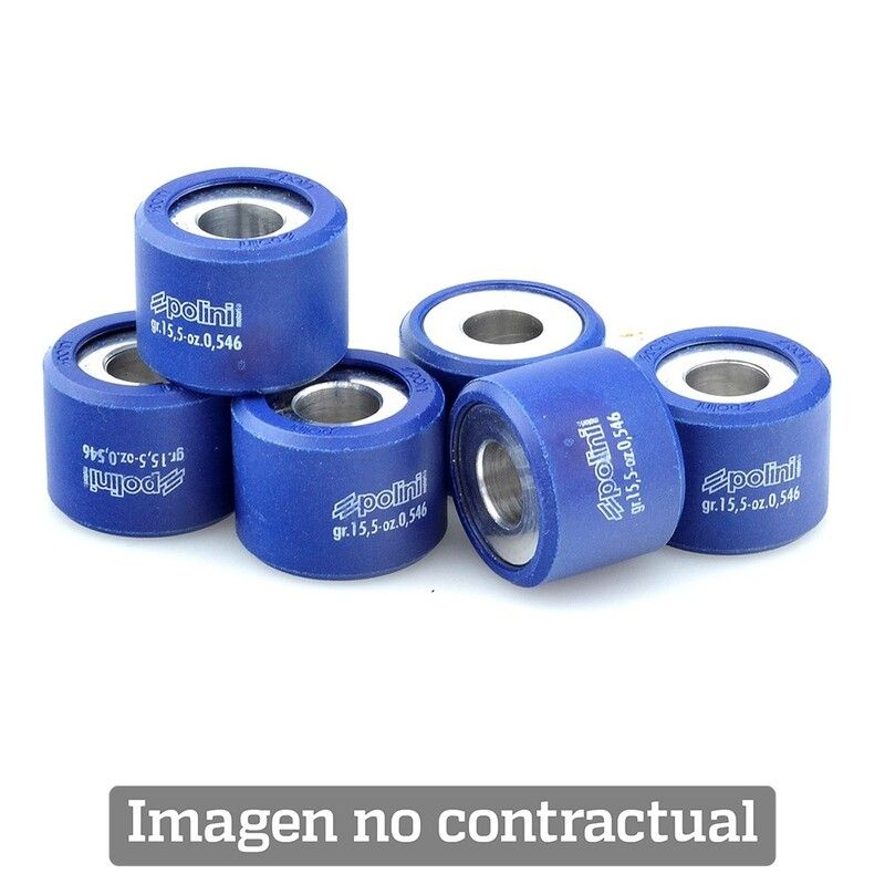 Rodillos de variador POLINI 23x18mm 13.7gr - motoscamaralweb.com
