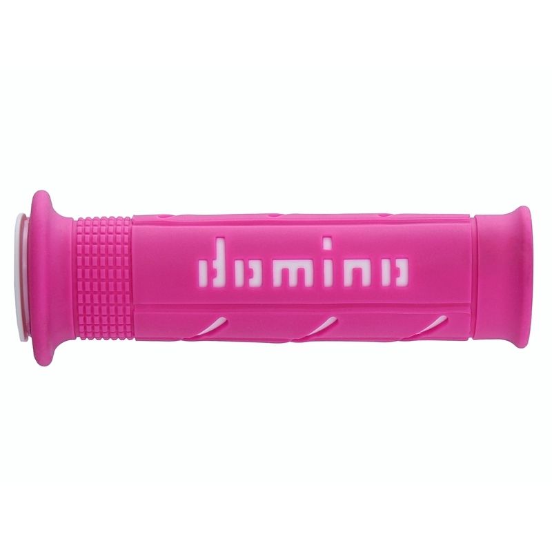 Puños racing DOMINO super soft 126mm negro/azul A25041C4840 - motoscamaralweb.com