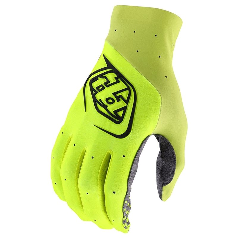 Guantes TROY LEE DESIGNS SE Ultra - Solid Neon Yellow/Grey - motoscamaralweb.com