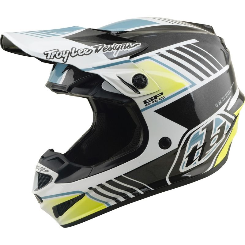 Casco infantil TROY LEE DESIGNS GP Pro Mips - Segment Gris - motoscamaralweb.com