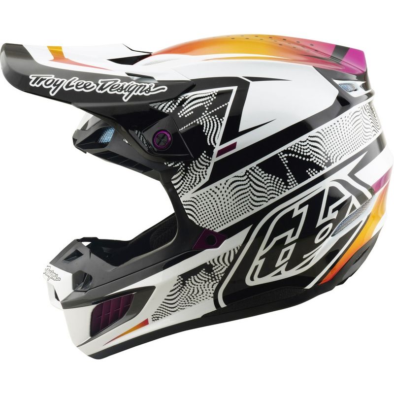 Casco TROY LEE DESIGNS SE5 Composite Mips - Lined Up negro - motoscamaralweb.com