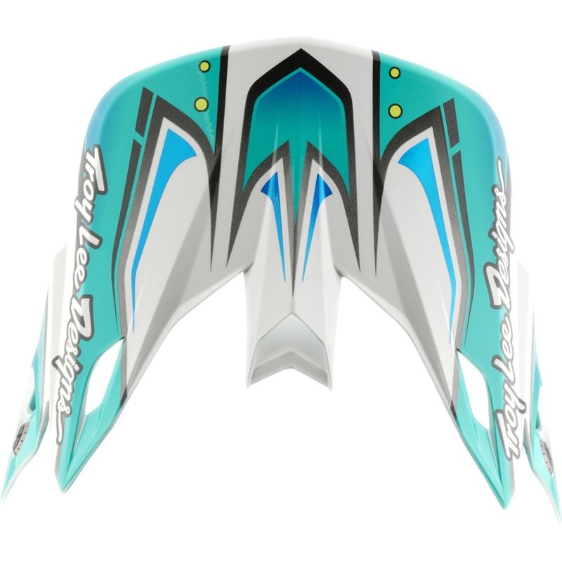 Visera TROY LEE DESIGNS SE5 Composite - Crest Real Teal - motoscamaralweb.com
