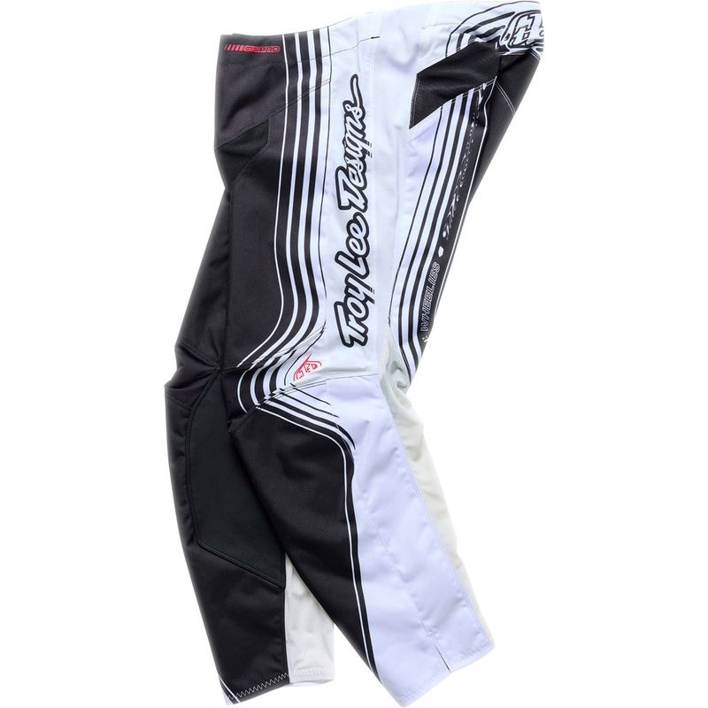 Pantalón TROY LEE DESIGNS GP Pro - Streamline Negro/Blanco - motoscamaralweb.com