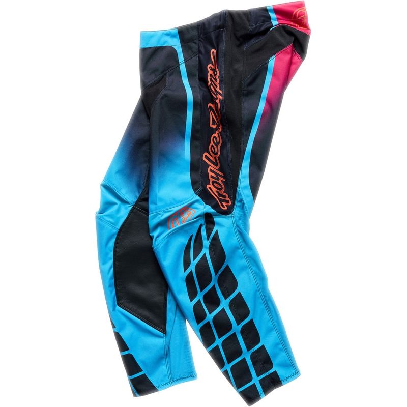 Pantalón TROY LEE DESIGNS GP Pro - Framework Negro/Cyan - motoscamaralweb.com