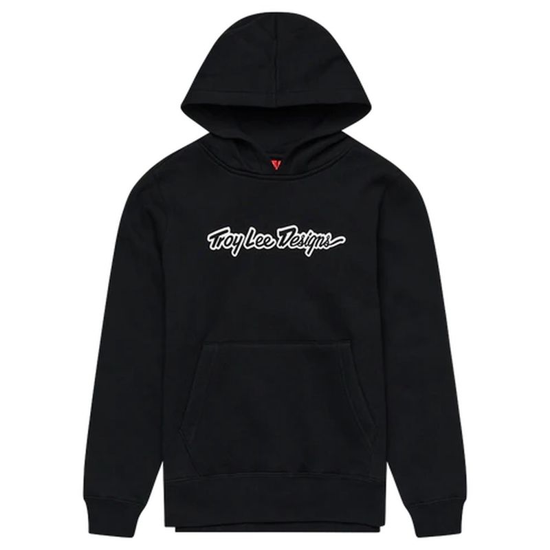 Sudadera con capucha mujer TROY LEE DESIGNS Signature - negro - motoscamaralweb.com