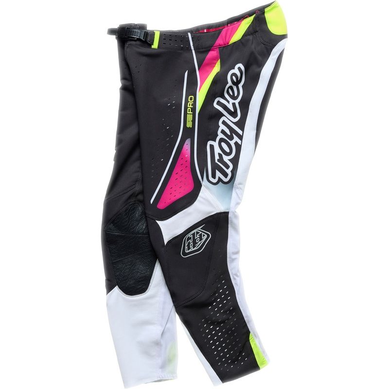 Pantalón TROY LEE DESIGNS SE Pro - Salvo Negro/Blanco - motoscamaralweb.com